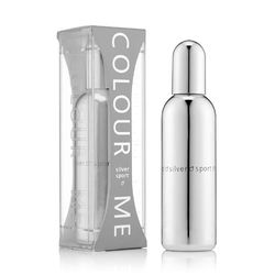 COLOUR ME Silver Sport Parfum pour homme. Eau de parfum pour homme 90 ml, Parfum de luxe - Après-rasage pour homme, Parfum pour homme longue durée par Milton-Lloyd