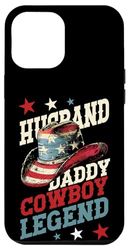 iPhone 13 Pro Max Husband Daddy Cowboy Bull Riding Rodeo Western Dad Father Case