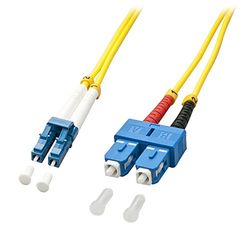 LINDY 47471 LWL-Duplexkabel LC/SC OS2 2m