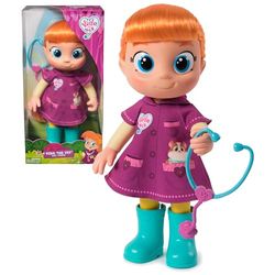 Vida the Vet, Spin Master 6069314 Poupée de Petite Fille de 33 cm de Hauteur et Accessoires de kit de Docteur, Jouets pour Filles à partir de 3 Ans