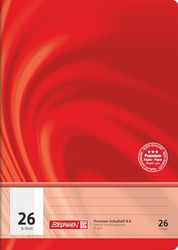 Brunnen Vivendi 104472602 School Notebook A4 16 Pages 5 mm Squared with Margin Ruled Exercise Book – 26)