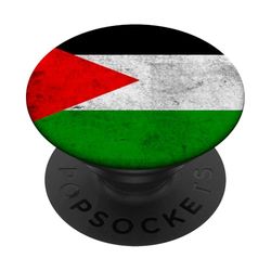 Vintage Palestine Flag For Men Women Kids Boys Girls PopSockets Adhesive PopGrip