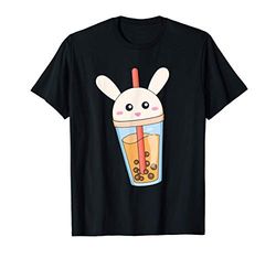 Kawaii lindo conejo té de burbujas, amante del té con leche Camiseta