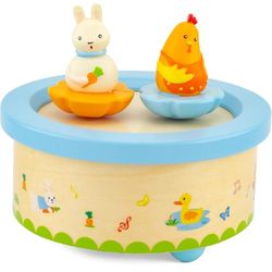 BOITE A MUSIQUE : POULE & LAPIN - 1563