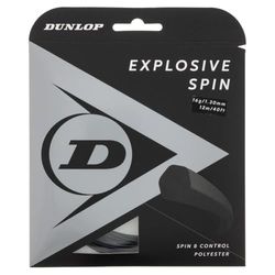 DUNLOP Explsove Spin, Tennis Racket String Unisex-Adult, Yellow, One Size