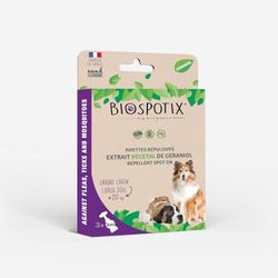 Doggy Things alla Cose Biospotix 100% Collare antipulci Naturale per i Cani, 75 cm, Cranberry