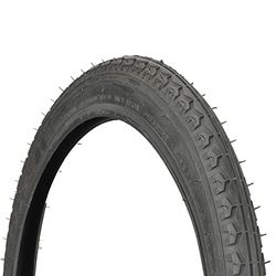 Fischer 60013, Cobertura de bicicleta de passeio, preto, 18 x 1,75