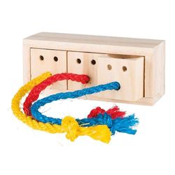 Trixie Cubo di Snack. Interattivo. Legno. 16 x 6 x 7 cm