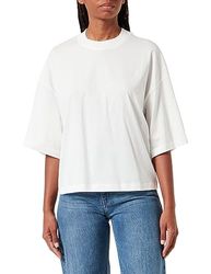 s.Oliver T-shirt voor dames, korte mouwen, wit, maat 48, wit, 48