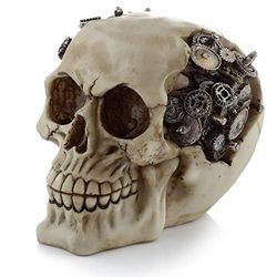 Steam Punk dekorativ skalle med redskap