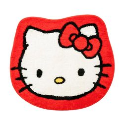 Franco Collectibles Hello Kitty Tapis de Salle de Bain antidérapant en Tricot Poly Knit (Produit sous Licence Officielle)