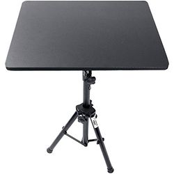 Pyle Suporte para projetor, computador portátil, computadores de DJ, altura ajustável, ideal para estudos e cenários