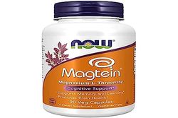 Now Foods Magtein, 90 cápsulas veganas