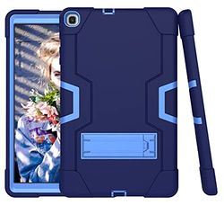 Samsung Tab A7lite 8.7 T225/T220 (2021) Case with Kickstand, Durable Heavy Shock Rake Harthybrid Three Layer Protective Cover Tablet
