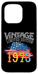 US American Flag Limited Edition - Vintage 1973 Case for iPhone 15 Pro