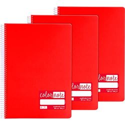 Grafoplás Kleurrijke notitieboeken, rood, a4 (98523330)