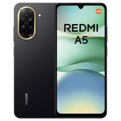 Xiaomi Redmi A5 Smartphone – 4GB+128GB, 6.52" HD+ Display, 5000mAh Battery, Android 13 Go Edition, Dual SIM – Black