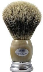 Hans Baier Exclusive Pennello da barba vero corno luminoso