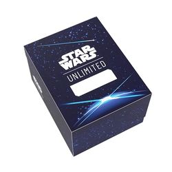 Gamegenic - Star Wars Unlimited Soft Crate - Full-Color Printed & Officially Licensed Durable Deck Box, Holds 60 Double-Sleeved Cards, TCGs And LCGs, Card Back Blue