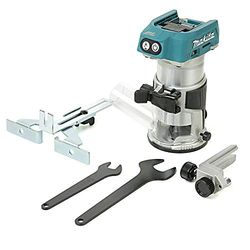 Makita DRT50ZX4 - Recortadora de enrutador sin escobillas de iones de litio LXT de 18 V, baterías y cargador no incluidos