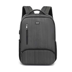 Kono Backpack Mens Laptop Backpack 15.6 Inch Laptop Bag School Bag Boys Travel Rucksack for Men (Grey)