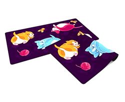 PLAYMATS Muismat - Lazy Kittens 61 cm x 35,5 cm