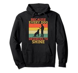 Porque cada perro merece brillar Dog Trainer Sudadera con Capucha