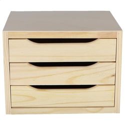 Aranaz - Komoda 3 szuflady S/B