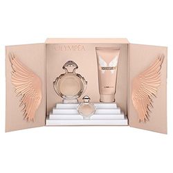 Paco Rabanne Olympea, Set, EDP de 50 ml, Body Lotion de 75ml y Miniatur EDP de 6 ml