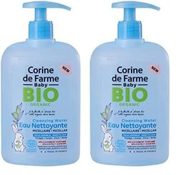 Corine de Farme Baby - Eau Nettoyante Micellaire Parfumée 500ml (Lot de 2)