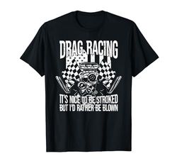 Motore V8 Drag Racer Motor Racing per American Drag Racing Maglietta