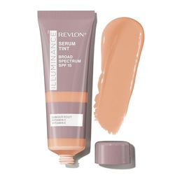 Revlon Illuminance Serum Tint, färgserum, berikat med vitamin E och hyaluronsyra för att återfukta med SPF 15, ljusbrun, 1 enhet (1 förpackning)