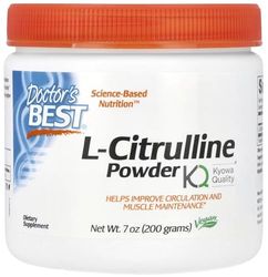 Doctor's Best - L-Citrulline Powder | High Purity Amino Acid Supplement to Support Muscle Health - 200g