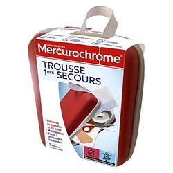 MERCUROCHROME – Kit 1° Soccorso – Lesioni quotidiane e 1° cura – 17 componenti – Multifunzione