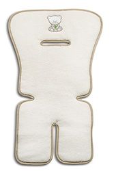 Italbaby Bamboe Spons Geborduurde Cover, Beige, Multi-Color, One Size