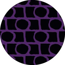 Bonateks, Round Digital Printed Mouse Pad, Non-Slip Base, for Office and Home, Diameter:22cm