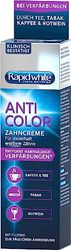 Rapid White Dentifricio Anti Color per denti bianchi, senza perossido di idrogeno, formula efficace, 75 ml