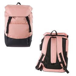 Walker Sol Flamingo 42129-026 Lifestyle Backpack with Main Compartment, Laptop Compartment, Ergonomic Back Padding, Buckles, Water-Repellent, Approx. 25 L Volume, Pink, Approx. 33 x 48 x 15 cm, pink