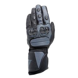 Dainese Impeto D-Dry Gloves, Gants de Moto en Cuir, pour Homme et Femme, Noir/Ébène, XS