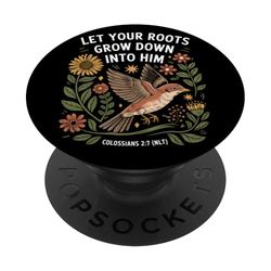 Christian Quotes Jesus Christ Bible Study Class Evangelist PopSockets Adhesive PopGrip