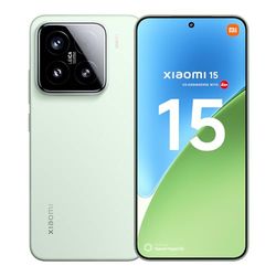 Xiaomi 15 Smartphone, 12+512GB, Green, 50MP Leica main camera, 5240mAh battery, 90W HyperCharge, HyperAI (No power adapter included)