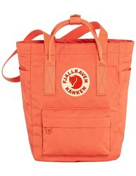 Fjällräven Unisex Kånken Totepack miniryggsäck, korall (orange), en storlek, Korall (orange), Einheitsgröße