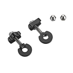 2 unidades liga BMX/julgamentos reboques corrente tensores 10 mm eixos