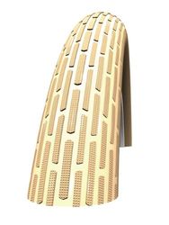Schwalbe Fat Frank K-Guard, TwinSkin Unisex Adulto, Crema/Reflex, 28x200