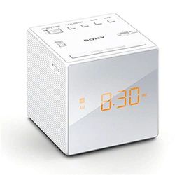 Sony ICF-C1 - Rádio despertador com ecrã LED, branco