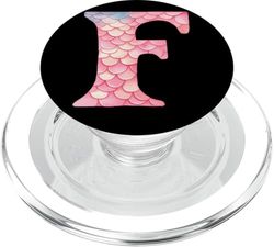 F Escamas de sirena Acuarela PopSockets PopGrip para MagSafe