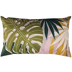 furn. Lummig polyester fylld kudde för utomhusbruk, rouge, 30 x 50 cm