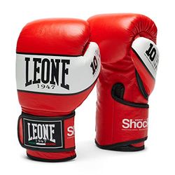 LEONE 1947Leone Shock bokshandschoenen voor volwassenen, uniseks, rood, 40 ml