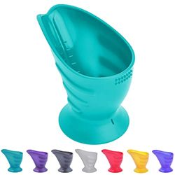 Hoppediz CamoCup leerbeker geschikt voor alle baby's om te leren drinken, evenals kinderen en volwassenen met sensorimotorische beperkingen, benzine, 1 stuk (1 pak)