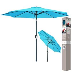 Parasol, diameter 300 cm, kantelbaar.